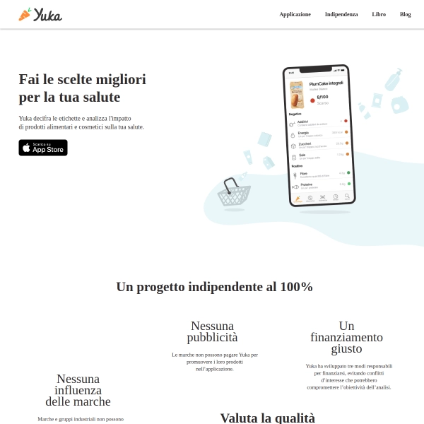 Yuka - L'applicazione mobile che scansiona i tuoi prodotti alimentari